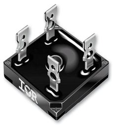 Diode Rectifier Bridge Single 1KV 15A 4-Pin Case GBPC Bulk, GBPC1510, ON Semiconductor