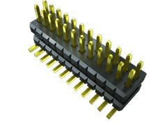 1MM SURFACE MOUNT BOARD STACKER, MW-02-03-G-D-118-065, Samtec