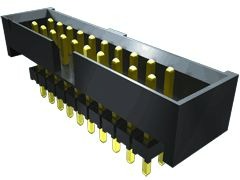 2MM SHROUDED HEADER, ELEVATED, ZLTMM-105-66-F-D-453, Samtec